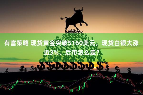 有富策略 现货黄金突破5160美元，现货白银大涨近3%，后市怎么走？