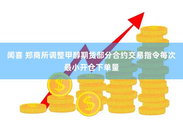 闻喜 郑商所调整甲醇期货部分合约交易指令每次最小开仓下单量