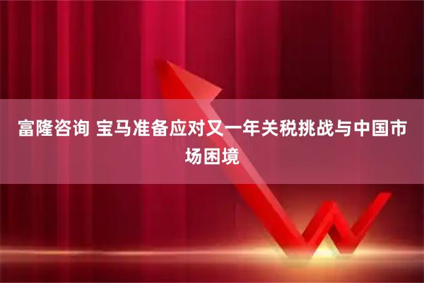 富隆咨询 宝马准备应对又一年关税挑战与中国市场困境