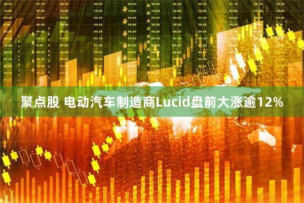 聚点股 电动汽车制造商Lucid盘前大涨逾12%