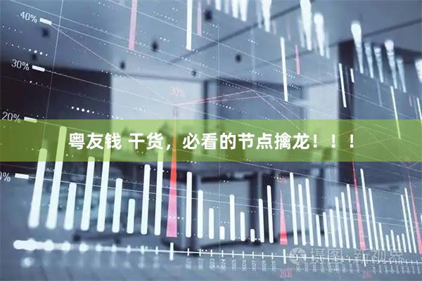 粤友钱 干货，必看的节点擒龙！！！