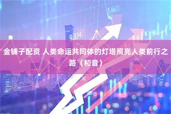 金铺子配资 人类命运共同体的灯塔照亮人类前行之路（和音）